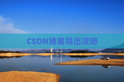 CSDN博客导出攻略